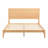 Mid-Century Bamboo Wood Platform Bed-2121345620-2121345617