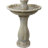 Arcade Polyresin 2-Tier Solar Fountain with Battery Backup - Earth-1743734696