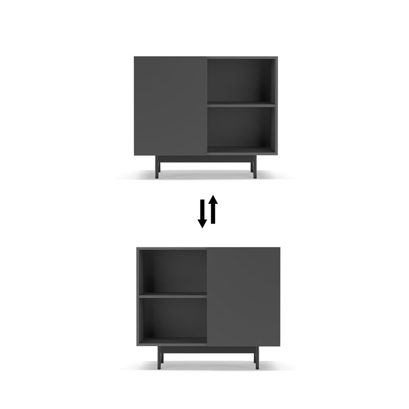 Jvonte Standard Accent Chest, Graphite
