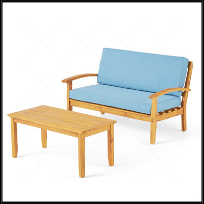 Causeuse + table basse