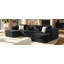 Canapé modulaire modulaire de 135,4 po-1600999198