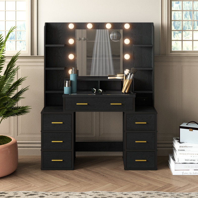 Brooklet Vanity, Black