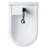 Duravit Starck 3 15.5" Floor Mount Bidet