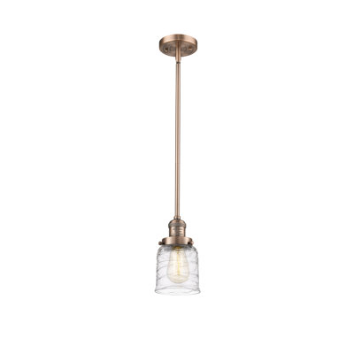 Camanche 1 - Light Schoolhouse Pendant