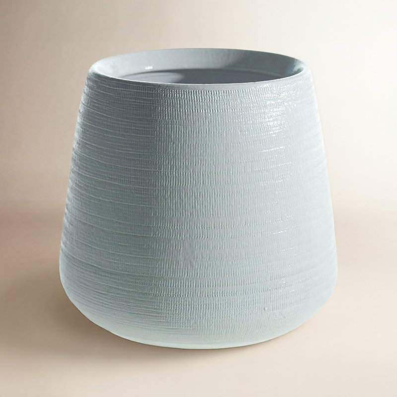 Hetherton Handmade Ceramic Pot Planter, 10.75" H x 11.5" W x 11.5" D