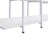 5 Tier Bookcase Home Office Open Bookshelf, Vintage Industrial Style Shelf With Metal Frame, MDF Board-79204196