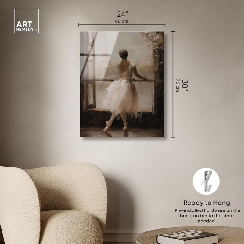 «Window View», reproduction d'art à la mode par Art Remedy, H 30 po x l 24 po