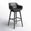 Tabouret pivotant en cuir Bahari-778785040-769883442-752825748