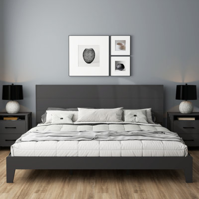 Allyannah Levison Platform Bed With Headboard