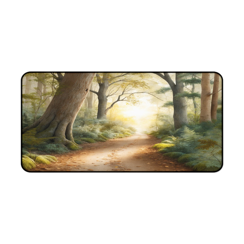 Polyester Desk Pad, 14.4x12.1