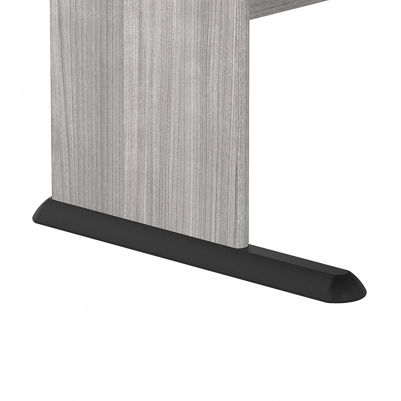Bureau Studio A, Gris platine, H 30 po x l 47 po x P 47 po