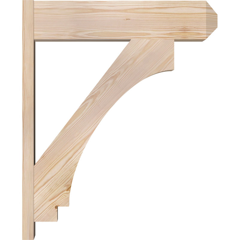 Persienne impériale, Sapin Douglas de 7 1/2 po (lisse), P 28 po x H 34 po