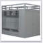 Loft Bed With Drawers, Shelves And Light-489202446