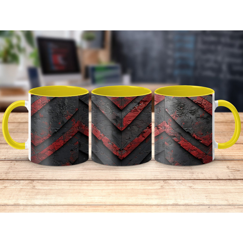 Ceramic Coffee Mug, Yellow