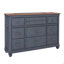Commode 9 tiroirs, aucun assemblage requis
