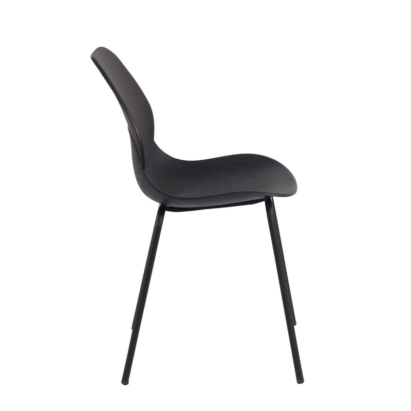 Aleatra 45cm H Side Chair, Black