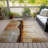 Machine Washable Indoor/Outdoor Xhevrie Paprika Rug-111925092