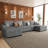 Bianca U-Shape 4 Seats Wide Plush Corduroy Modular Sofa Memory Foam Sectional With Storage For Living Room-755396558