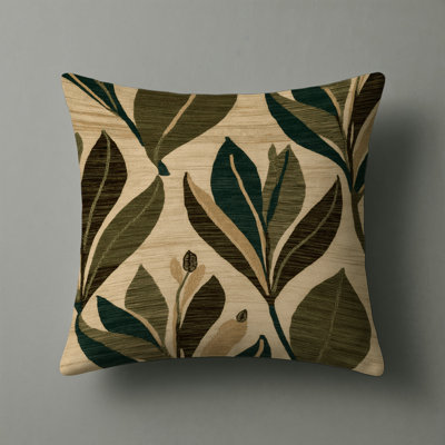 Indoor and Outdoor Throw Pillow