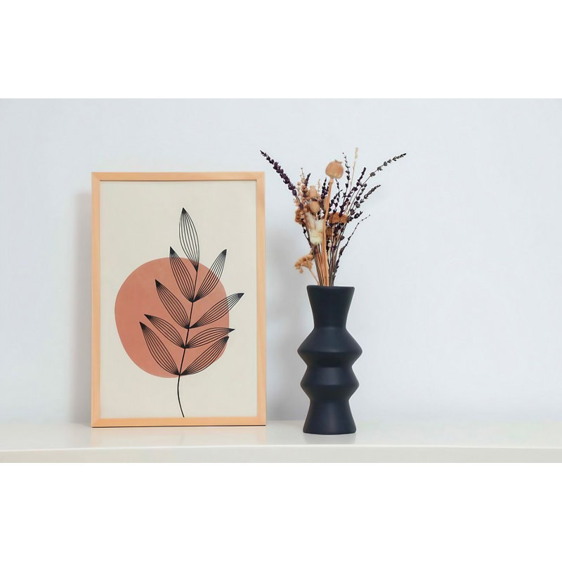 Craciuna Ceramic Table Vase, 11cm H x 29cm W x 11cm D, Anthracite