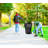 48 Gallon Metal Mesh Commercial Outdoor Trash Can Receptacle