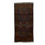 Hand-Knotted High-Quality Red and Blue Area Rug