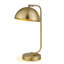 Byronne Small Brass Desk Table Lamp With Adjustable Dom Shade - Simple Silhouette Style