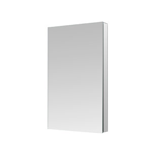 Royale 24'' W Medicine Cabinet with Electrical Outlets, Defogger, Adjustable LED 3X Magnifying Mirror.
