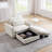 Corduroy Deep Seat Single Sofa Accent Chair,deep Seat Couch With Waist Pillow For Living Room/apartment/office-691269957