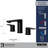 Venda 2-handle Bathroom Faucet with Drain Assembly-102921505