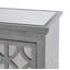 Ava Glass Top End Table