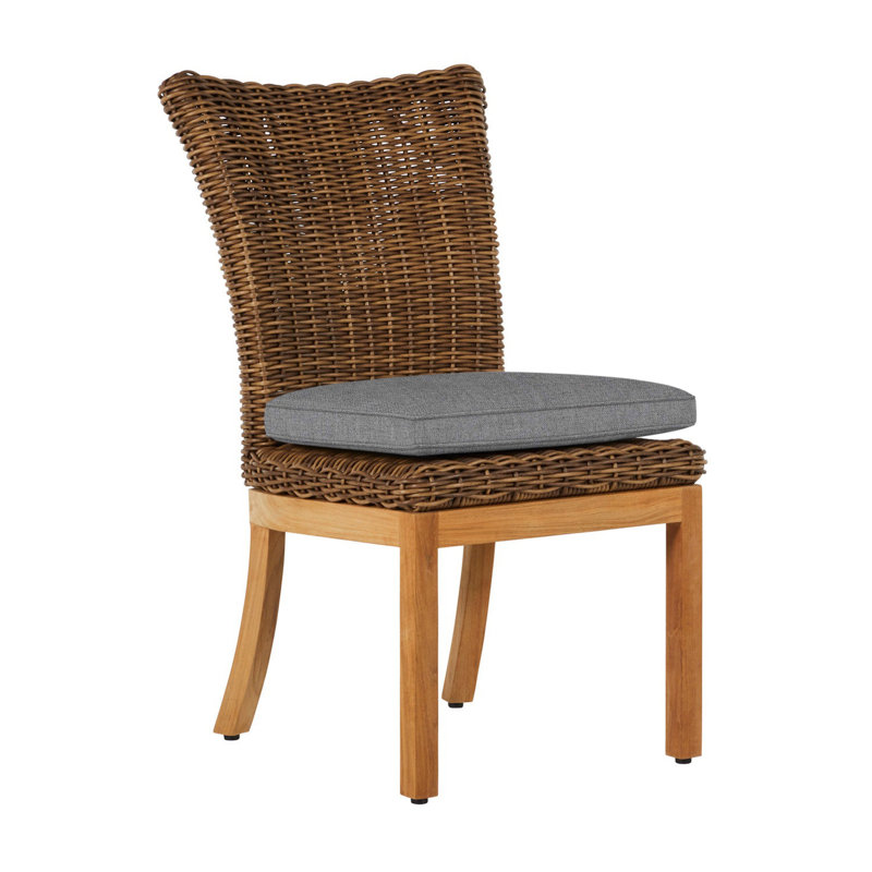 Chaise d'appoint Montauk - Raphia, Trépointe, Verona brume