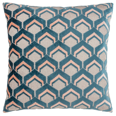 Ledbury Geometric Square Cushion