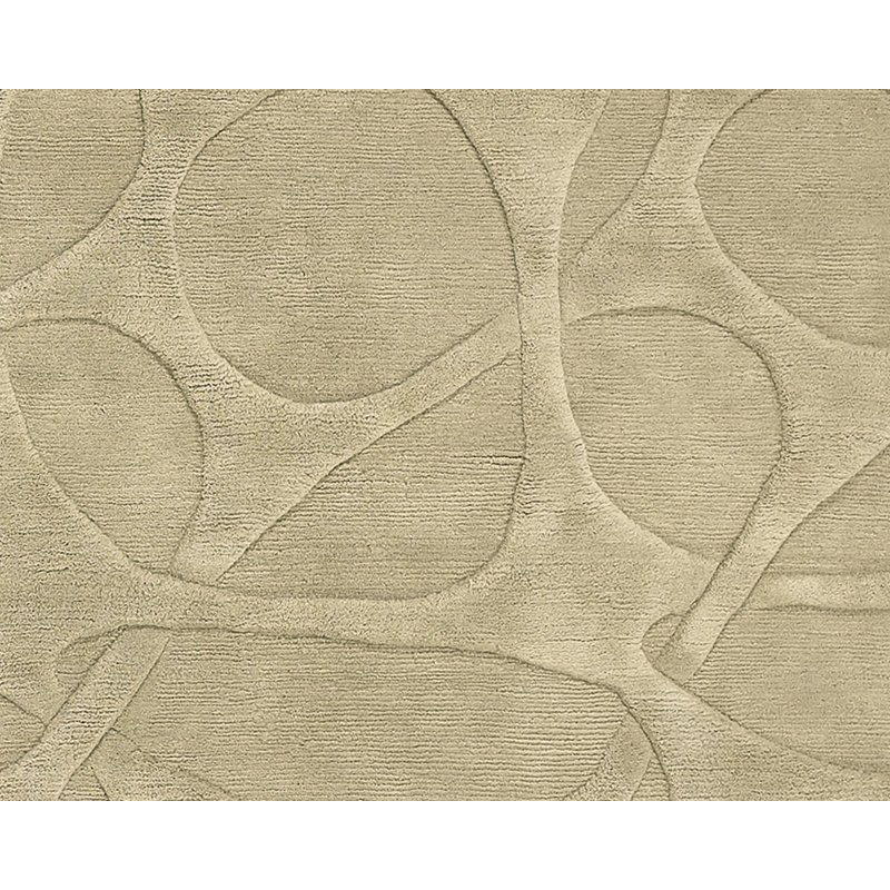 Molecular Wool Area Rug, Rectangle 6' x 9'