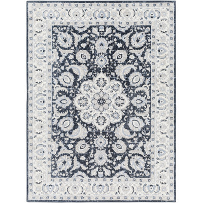 Tapis omama bleu foncé