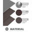 Ensemble de tapis de cuisine anti-fatigue antidérapant-138408381