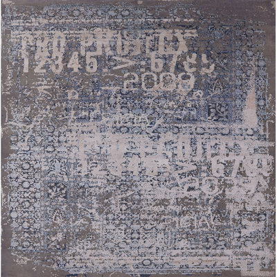 Tapis gris / beige Ivy Hill