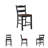 Taylen Swivel Solid Wood Counter Stool