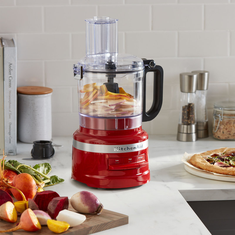 Robot culinaire 7 tasses KitchenAid®, Rouge empire