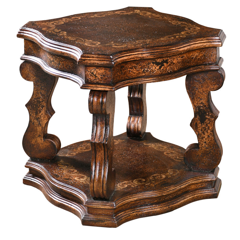 Ariba Solid Wood End Table