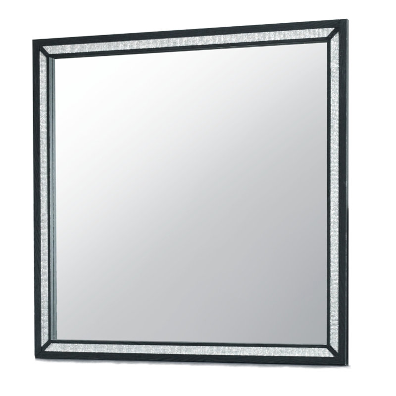Miroir encadré 37 po