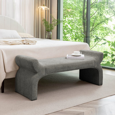Banc en tissu Wrought Studio ™