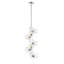 Lustre linéaire moderne 10 lumières spoutnik Gaines