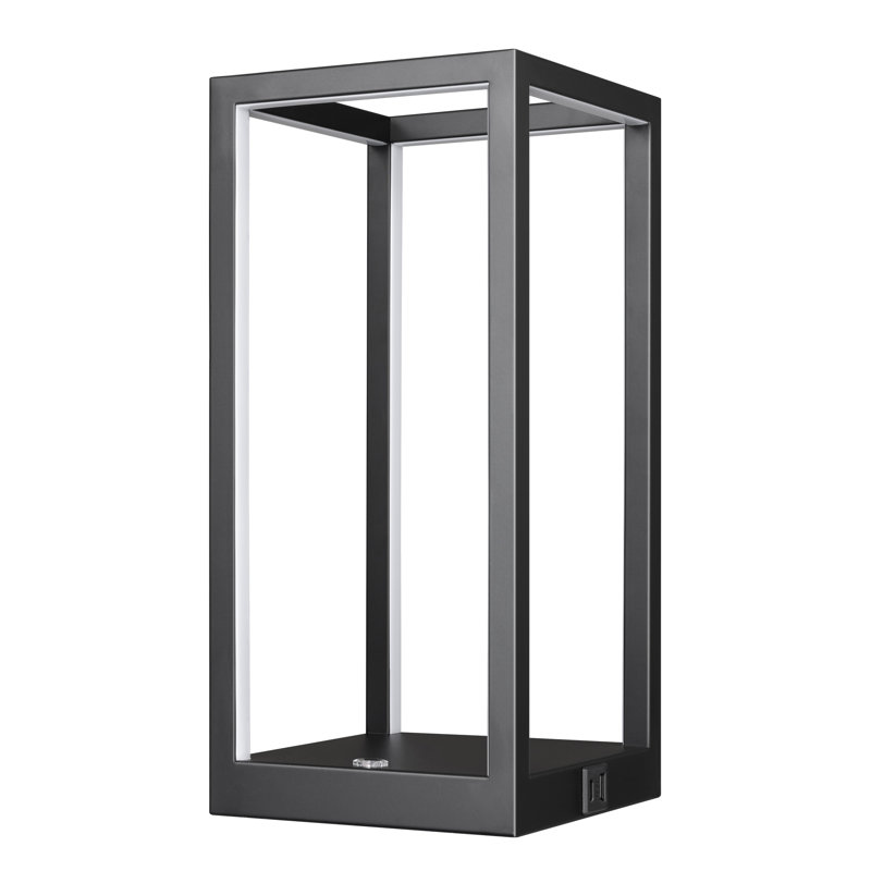 13.6" Dimmable Led Desk Lamp With Usb Ports And Touch Control