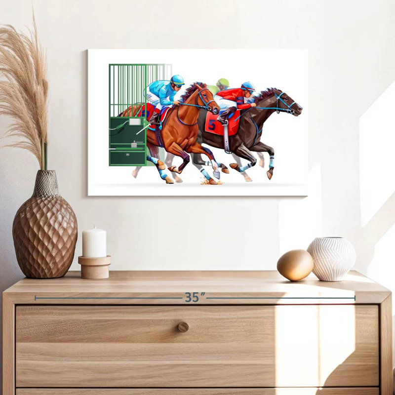 Sireci Derby, 16" H x 24" W