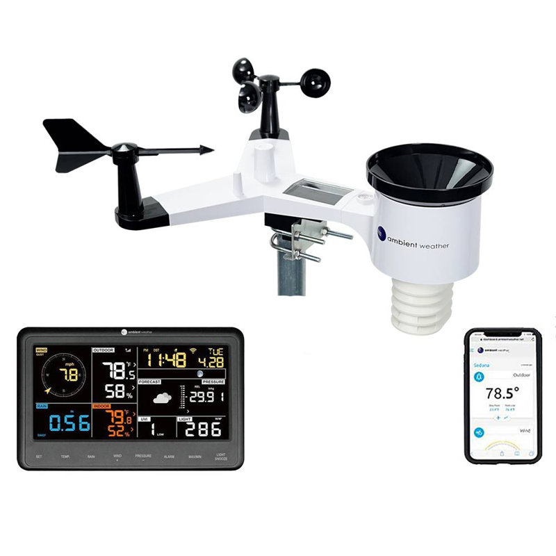 Station météo intelligente avec météo ambiante WS-2902