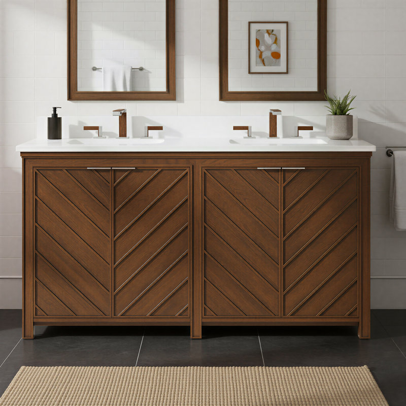 FLW Progression Wood Sink Vanity, 60
