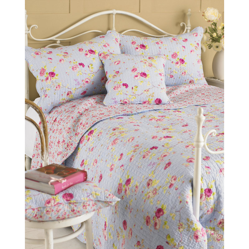 Honeypotlane 100% Cotton Pillowcase, Blue