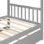 Lit simple en bois avec lit gigogne simple - gris-784831411-539685138