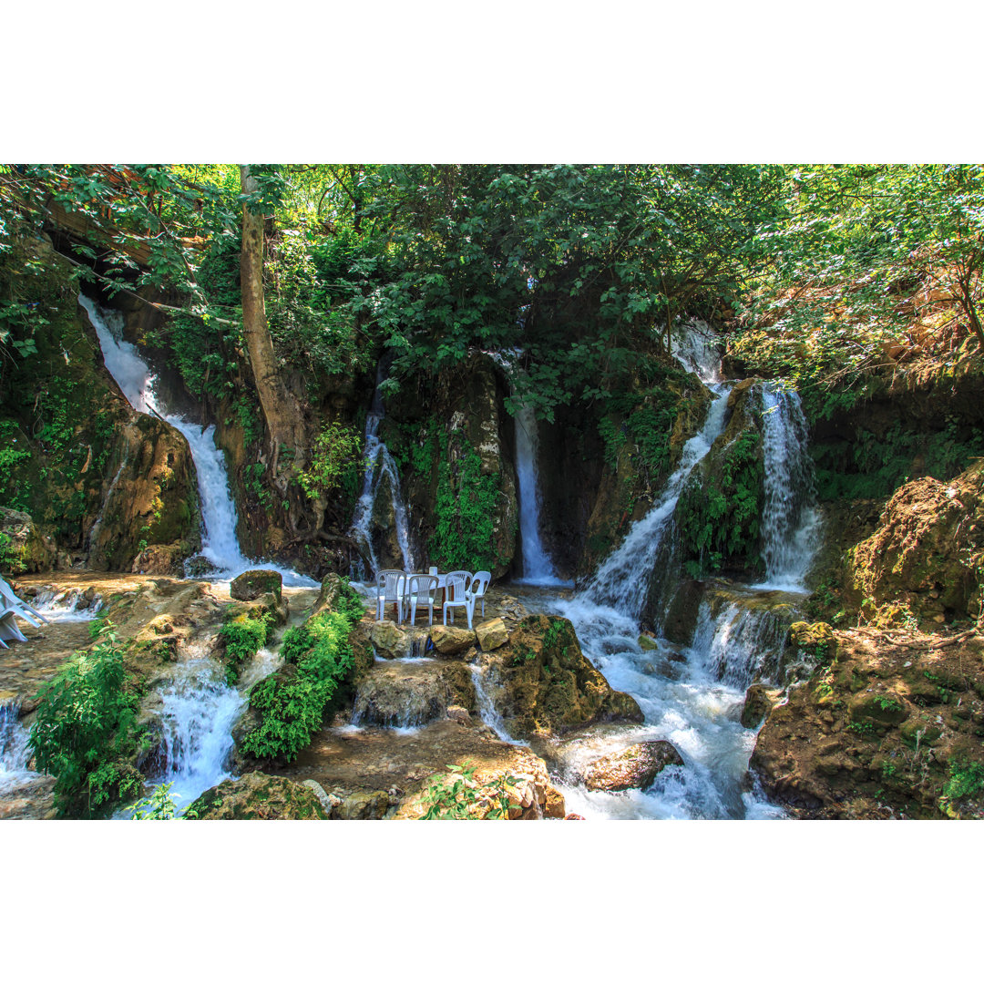 Harbiye Wasserfall von Ekinyalgin - Leinwandbild